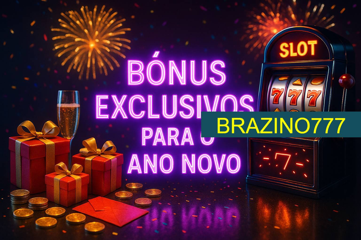 Promoções de Ano Novo no BRAZINO777